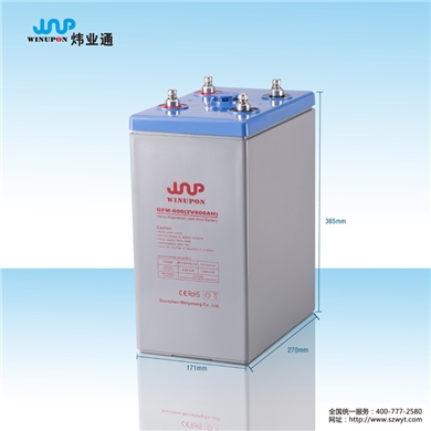 2V600AH蓄电池GFM2-600(2V600AH)