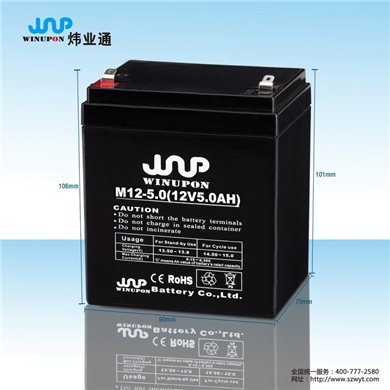 12V5AH视频监控专用蓄电池